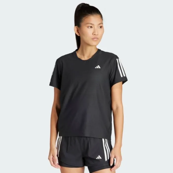 T-shirts E Camisola De Manga Comprida^adidas Own The Run Running T-shirt Preto