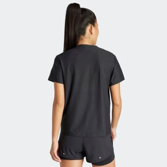 T-shirts E Camisola De Manga Comprida^adidas Own The Run Running T-shirt Preto