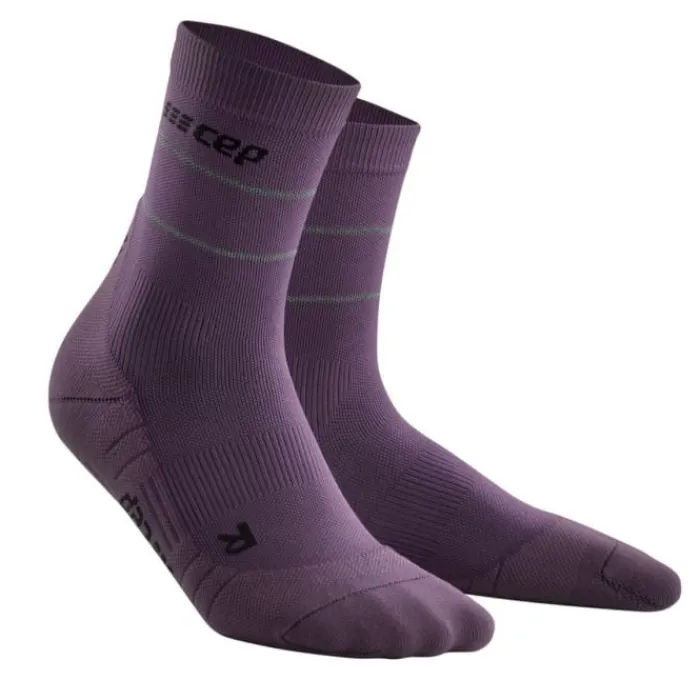 Meias | Meias^CEP Reflective Mid-Cut Socks Roxo