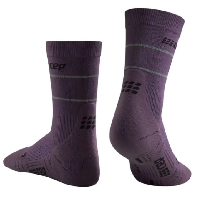 Meias | Meias^CEP Reflective Mid-Cut Socks Roxo