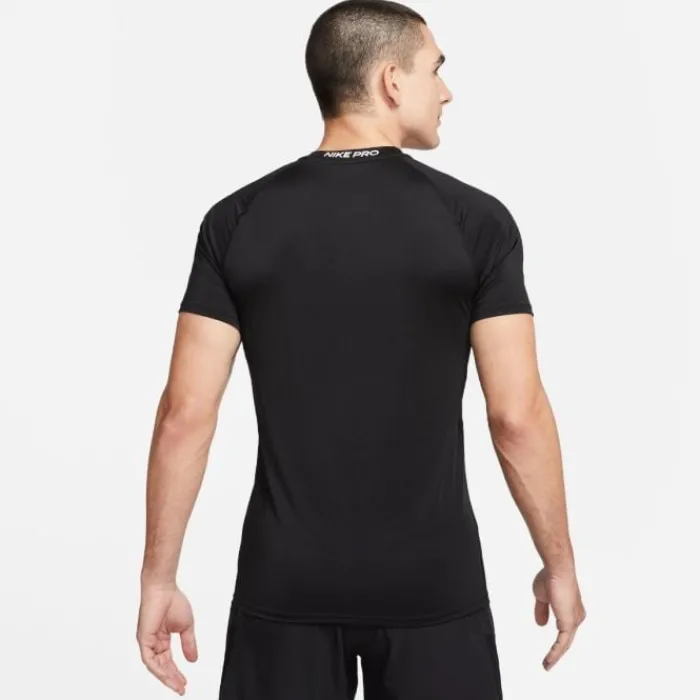 T-shirts E Camisola De Manga Comprida^Nike Dri-FIT Slim Short Sleeve Tee Preto